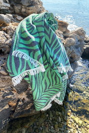 Mijölnir Toalla de playa Fouta Carnival - Verde